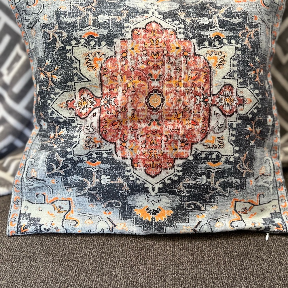 Elegant Multicolor Decorative Pillow Cover